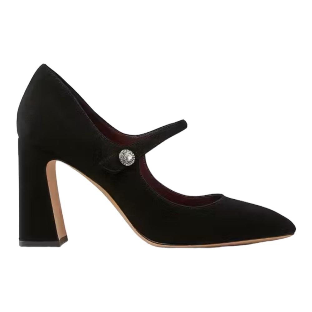 Kate Spade Maren Mary Jane Block Heels Black 10.5